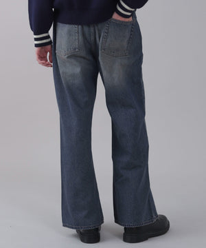 デニム中濃 モデル：178cm L着用