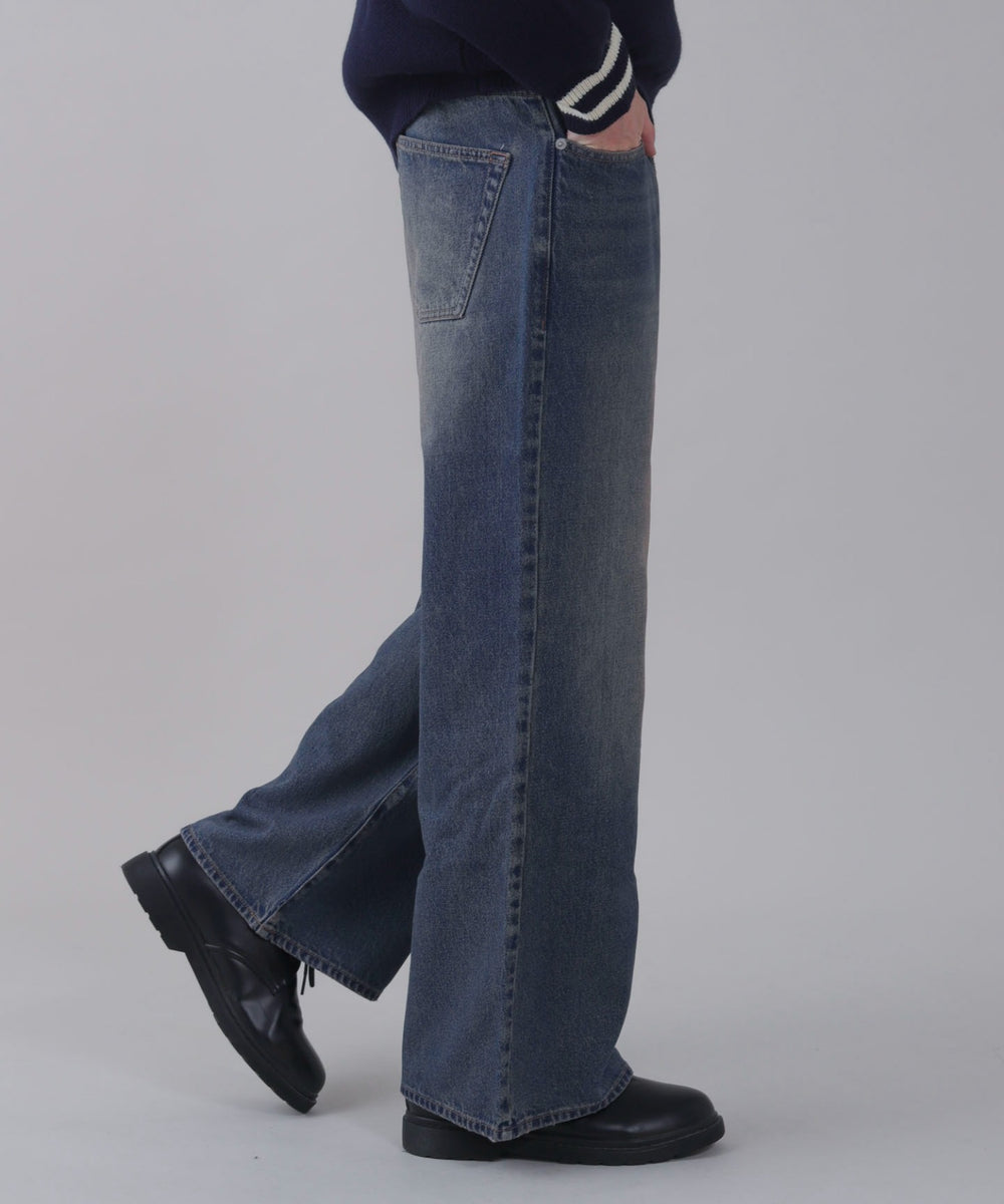 デニム中濃 モデル：178cm L着用