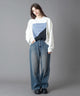 デニム中濃 モデル：162cm M着用
