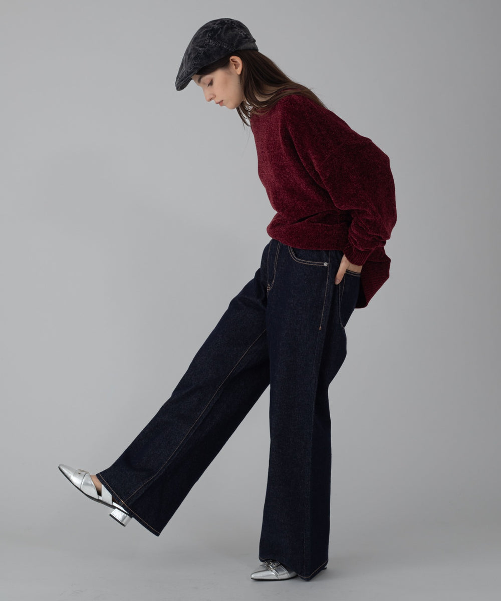 デニムインディゴ モデル：162cm M着用