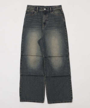 デニム中濃加工