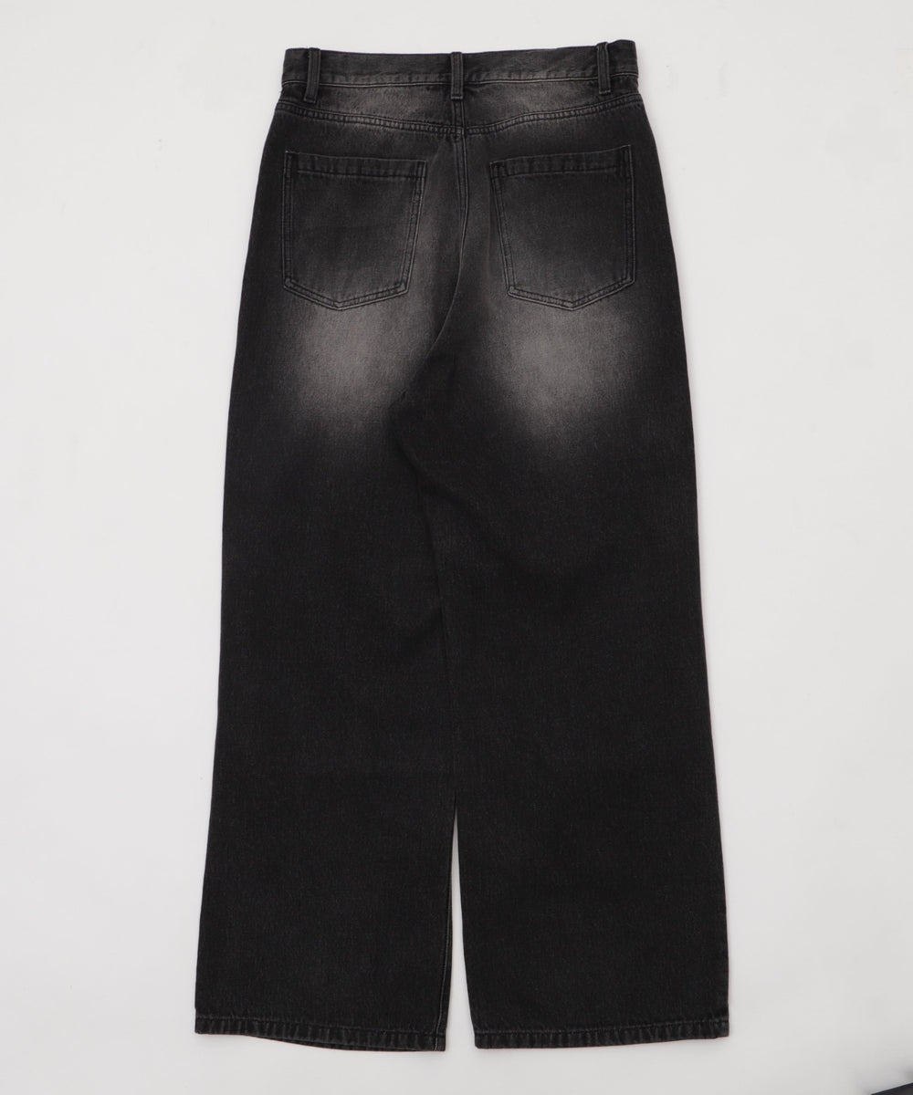 パラシュートデニムパンツ