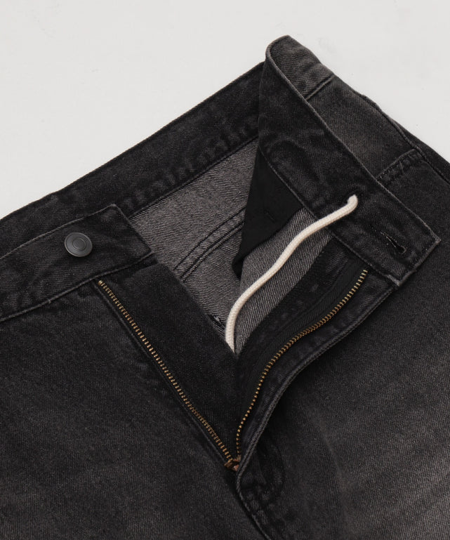 パラシュートデニムパンツ