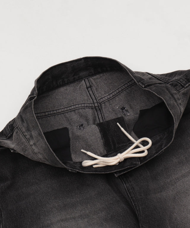 パラシュートデニムパンツ