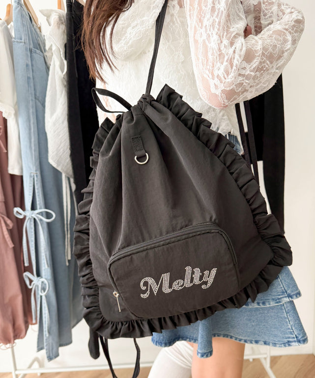 Meltyロゴフリルナップサック｜WEGO（ウィゴー） – WEGO ONLINE