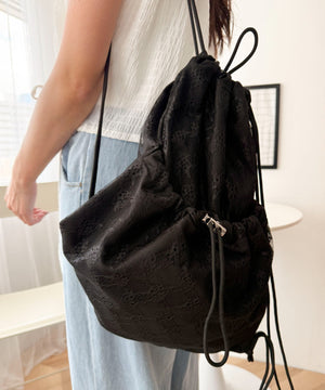 柄3レース（ブラック）