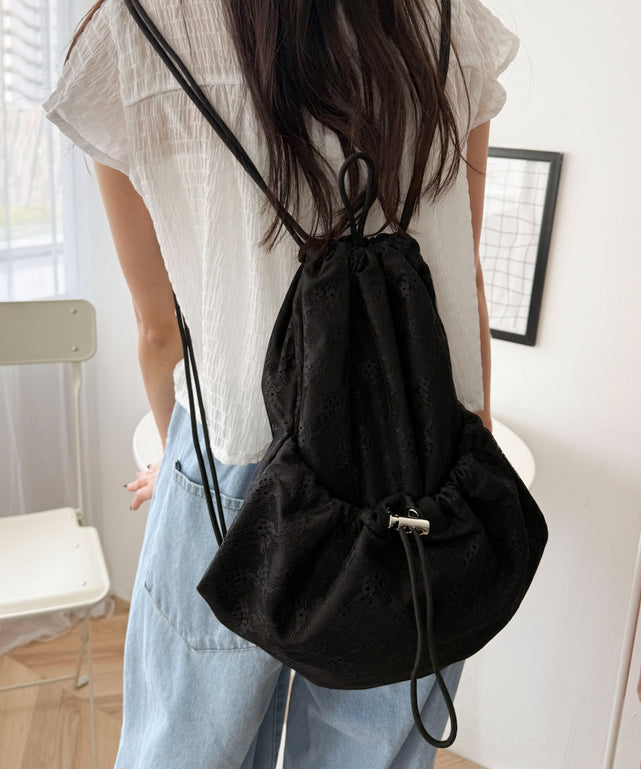 柄3レース（ブラック）