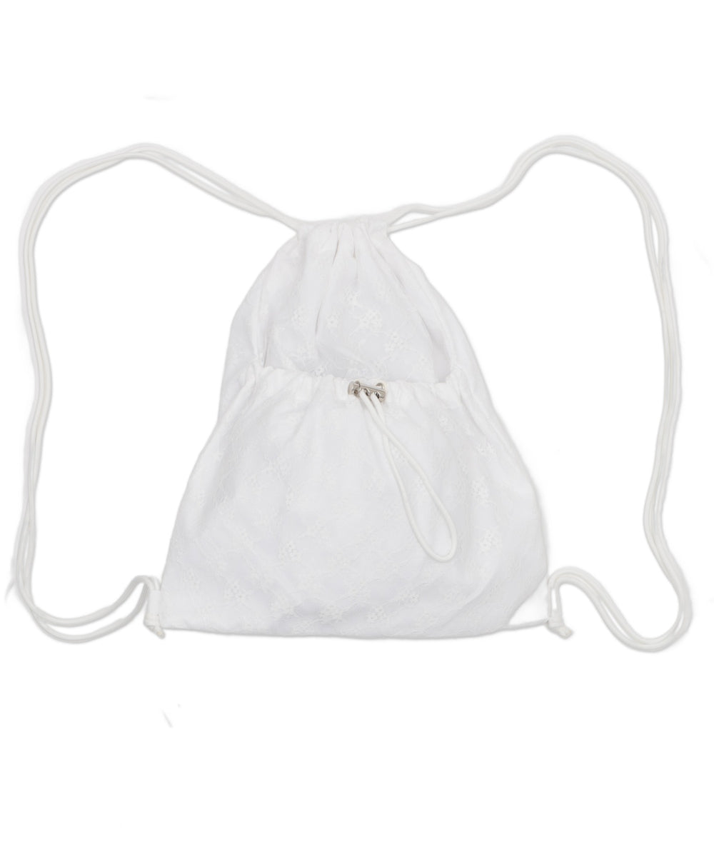 柄1レース（ホワイト）