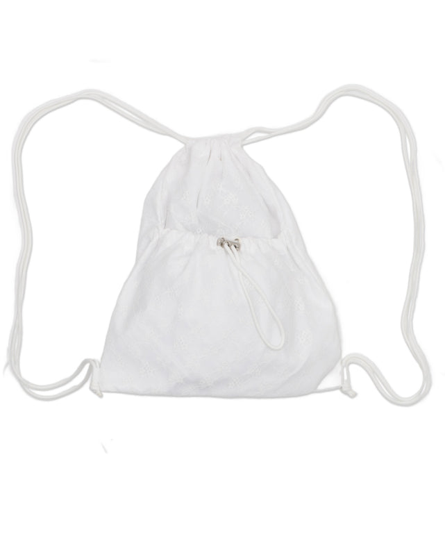 柄1レース（ホワイト）