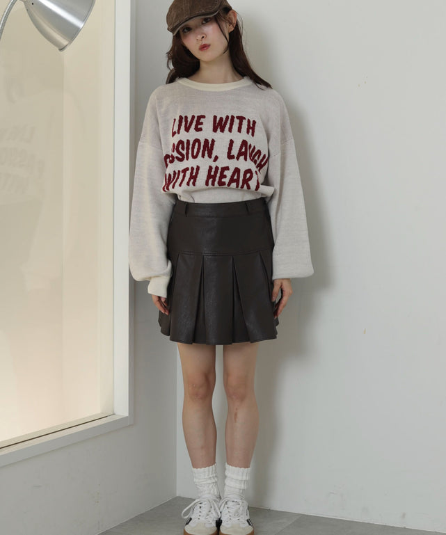 ブラウン　モデル：163cm M着用