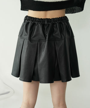 PUプリーツスカパン