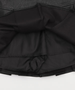 PUプリーツスカパン