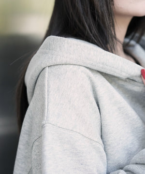 ショートZIPパーカー