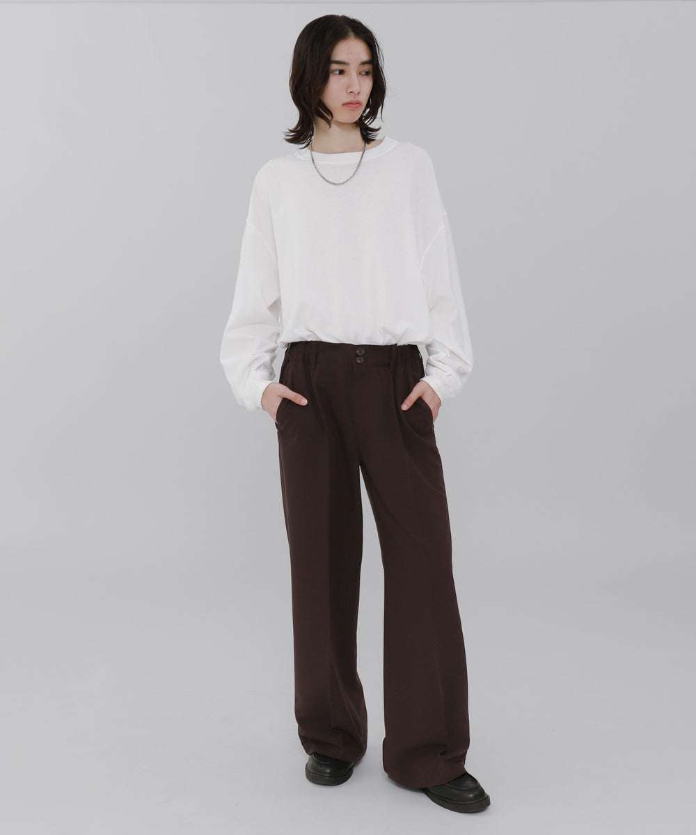 ブラウン モデル：175cm L着用