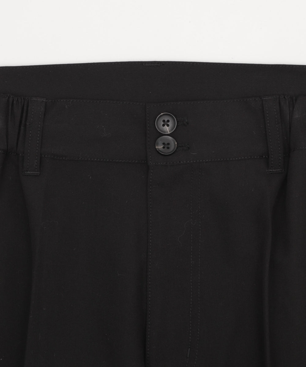 ローライズバギーフレアスラックス