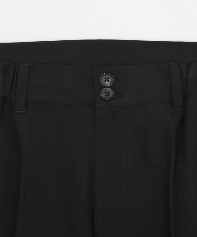 ローライズバギーフレアスラックス