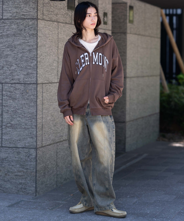 ブラウン モデル：175cm L着用