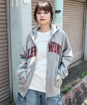 杢グレー　モデル：160㎝　M着用