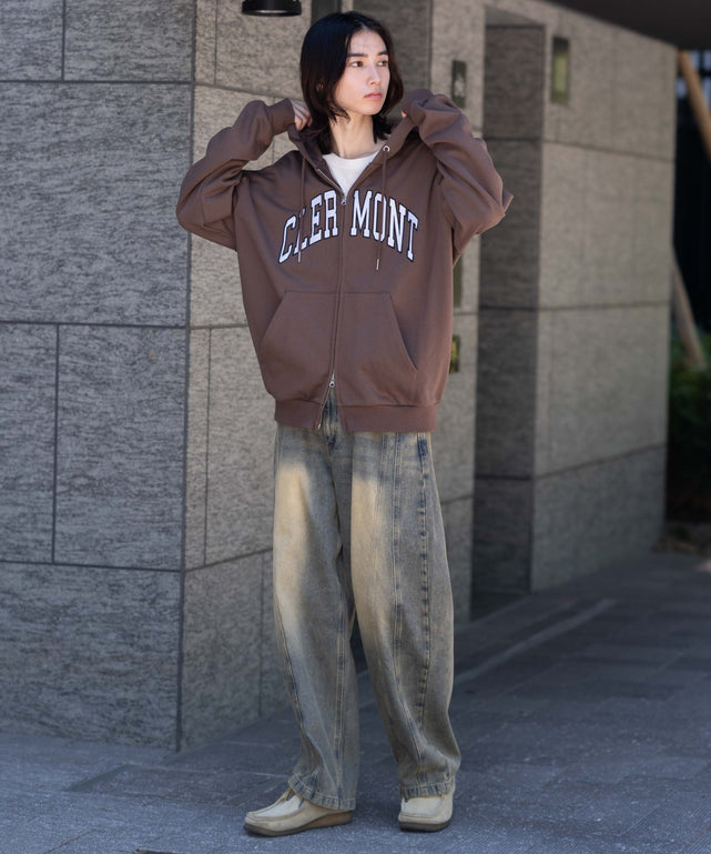 ブラウン モデル：175cm L着用