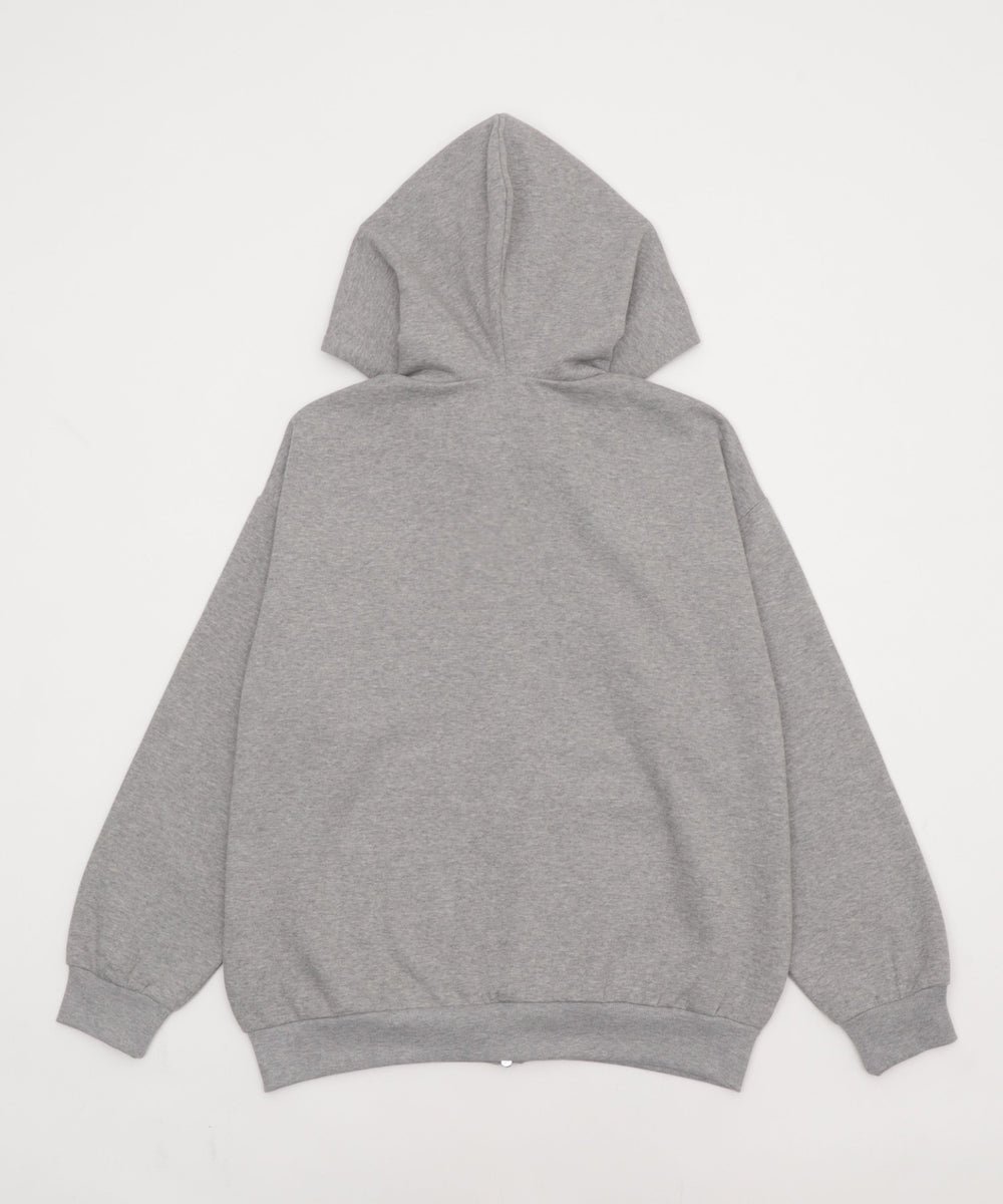 グラフィックロゴダブルZIPパーカー