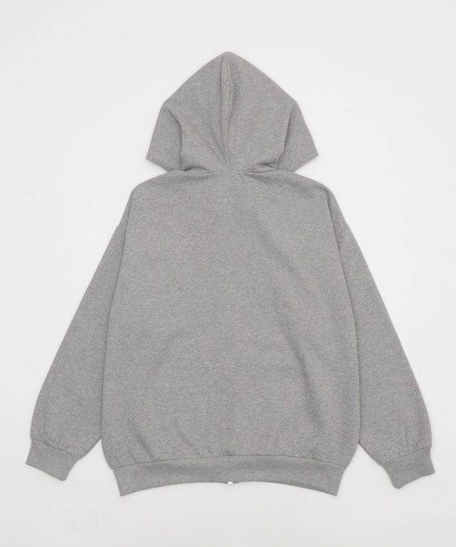 グラフィックロゴダブルZIPパーカー