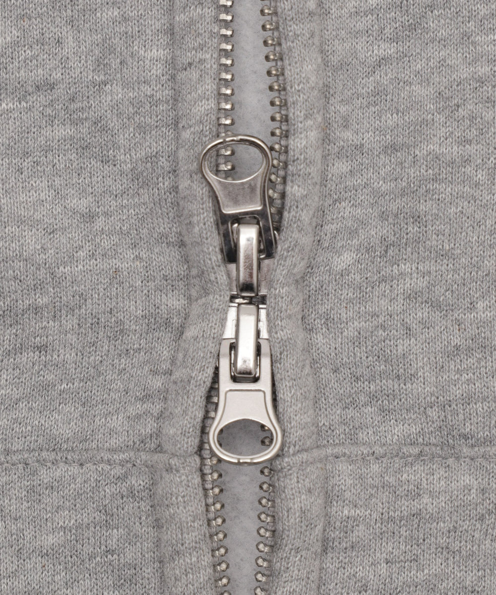 グラフィックロゴダブルZIPパーカー