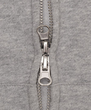 グラフィックロゴダブルZIPパーカー
