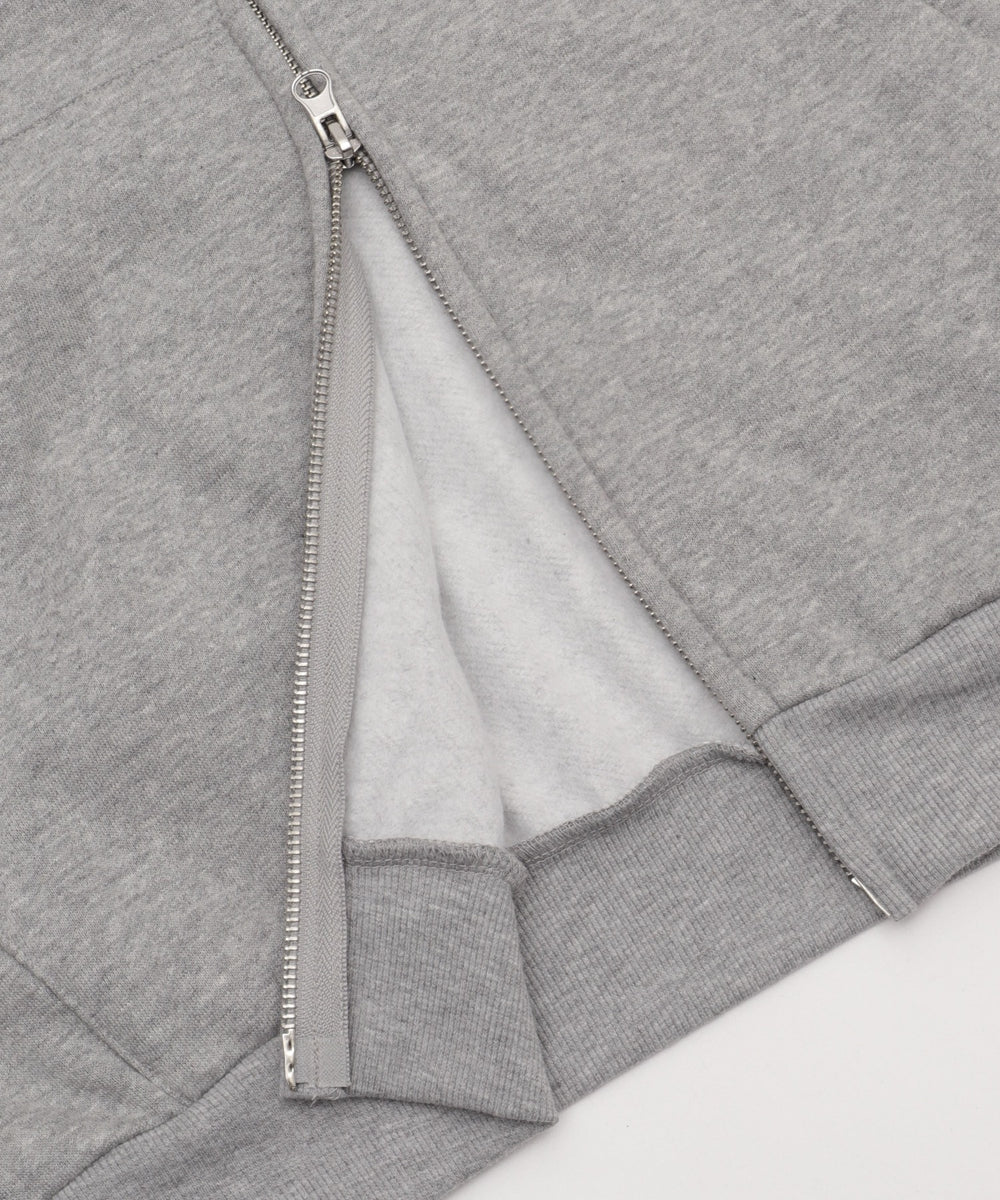 グラフィックロゴダブルZIPパーカー