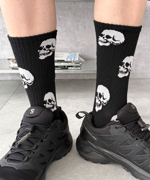 柄2（スカル柄ブラック）