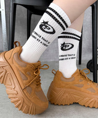 2ラインデザインソックス(23-25cm)