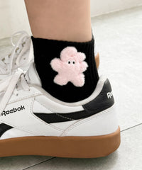 ぬいぐるみアンクルパイルソックス(23-25cm)