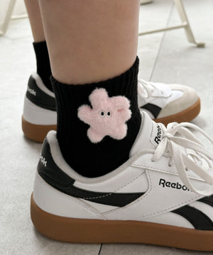 柄1：ウサギピンク(ブラックベース)