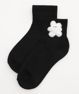 柄2：ウサギホワイト(ブラックベース)