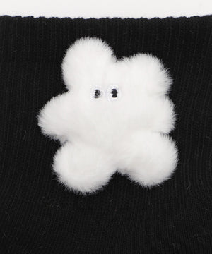 ぬいぐるみアンクルパイルソックス(23-25cm)