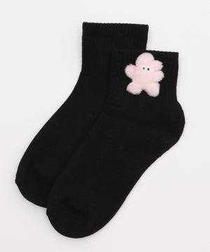 柄1：ウサギピンク(ブラックベース)