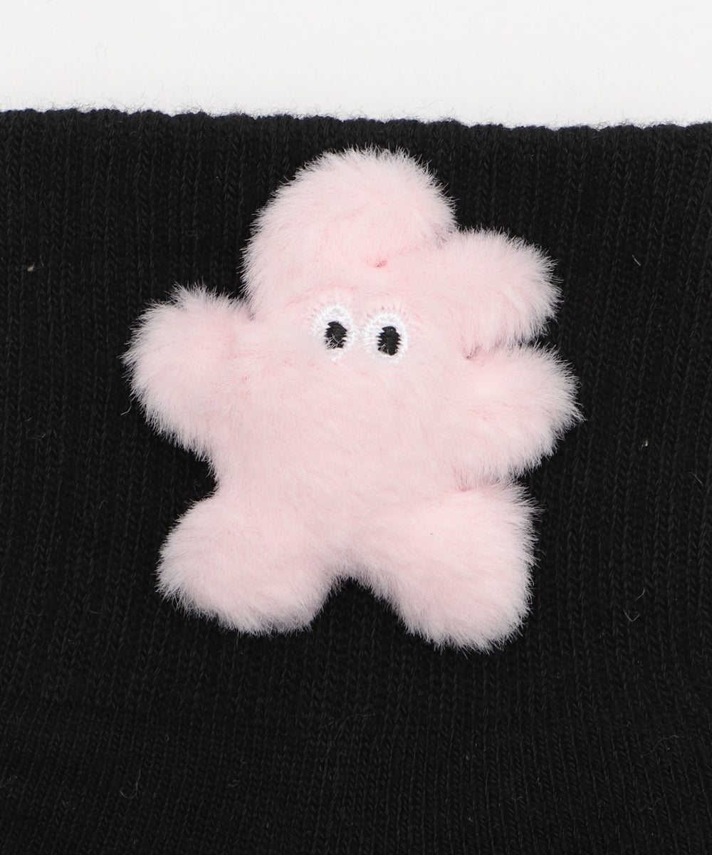 ぬいぐるみアンクルパイルソックス(23-25cm)