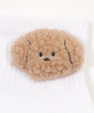 ぬいぐるみアンクルパイルソックス(23-25cm)
