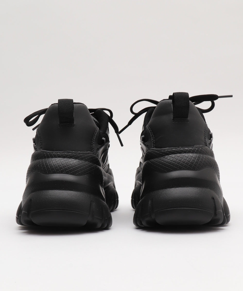 ラバーコンビ厚底スニーカー