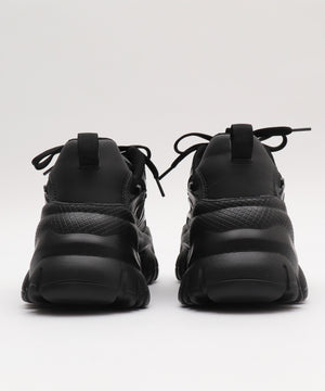 ラバーコンビ厚底スニーカー