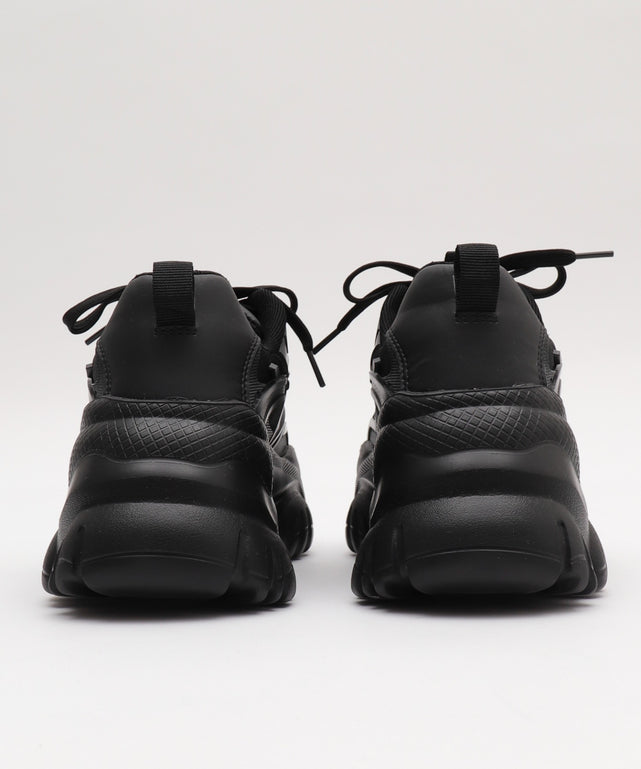 ラバーコンビ厚底スニーカー