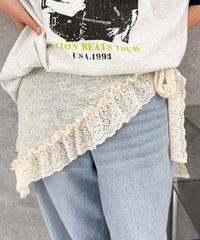 マルチレースラップスカート