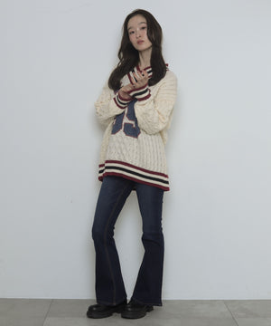 デニム濃　モデル：163cm M着用