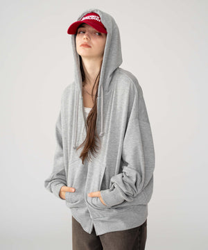 杢グレー モデル：162cm 　M着用