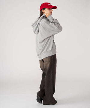 杢グレー モデル：162cm 　M着用