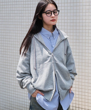 杢グレー モデル：160cm L着用