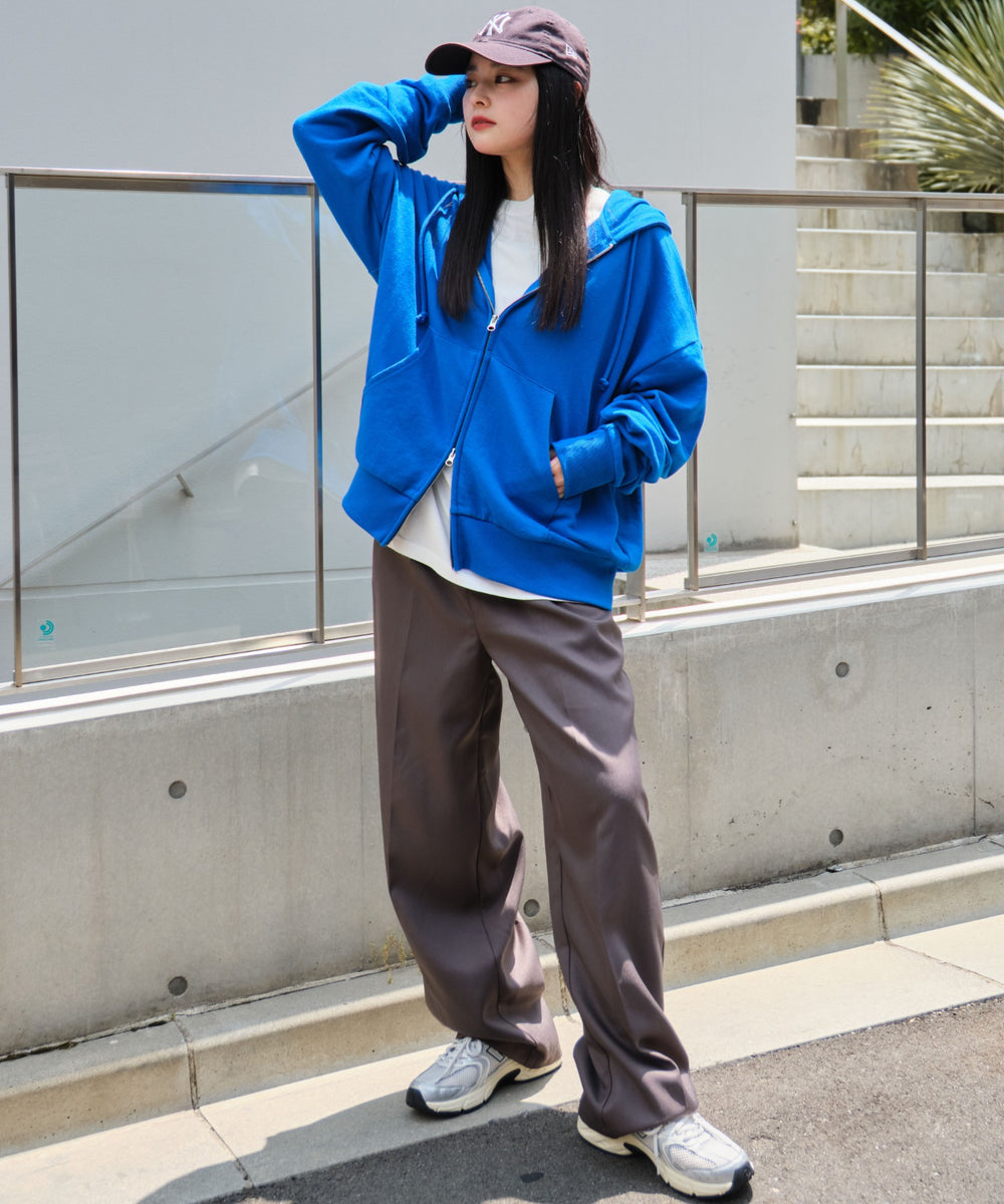 ブルー モデル：160cm L着用