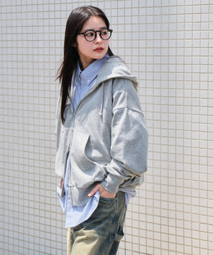 杢グレー モデル：160cm L着用