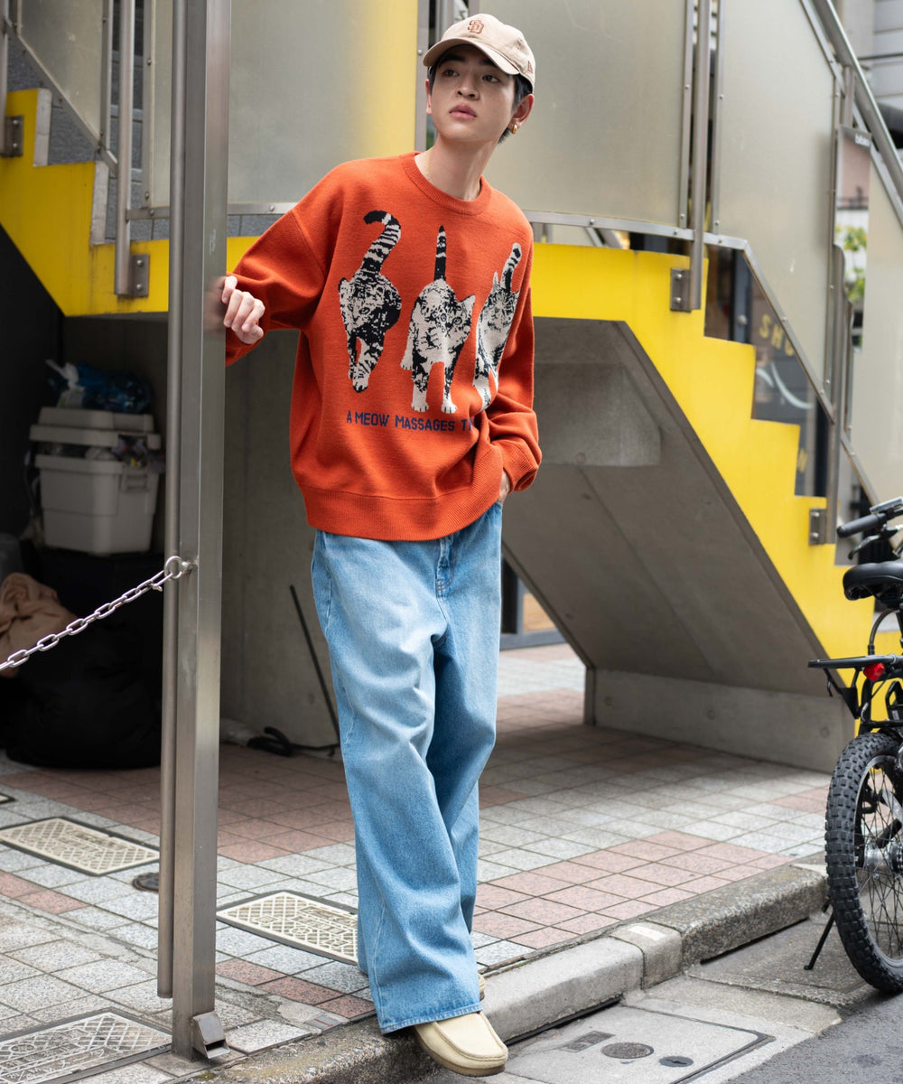 オレンジ　モデル：180㎝　L着用