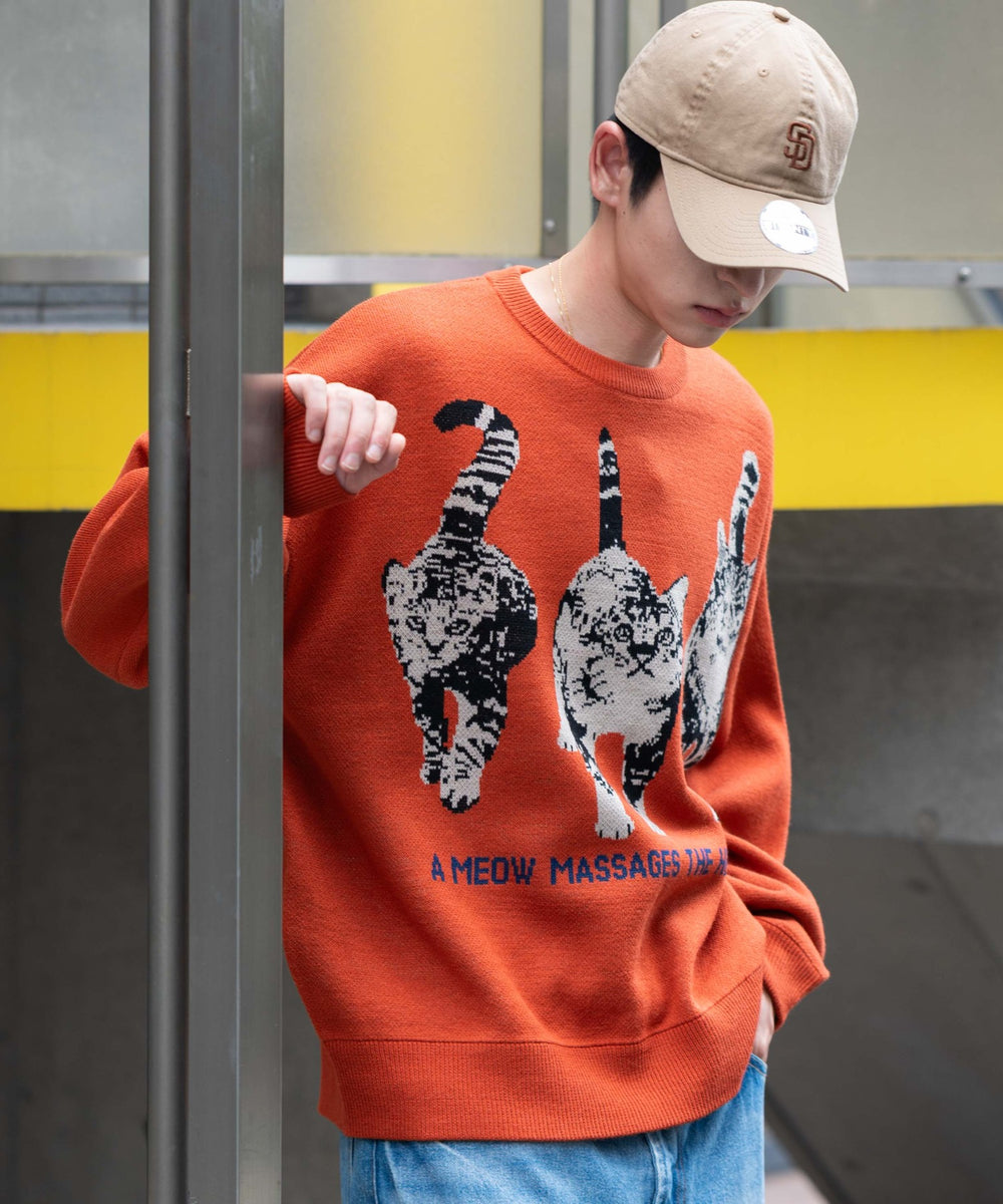 オレンジ　モデル：180㎝　L着用