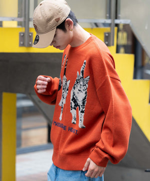 オレンジ　モデル：180㎝　L着用